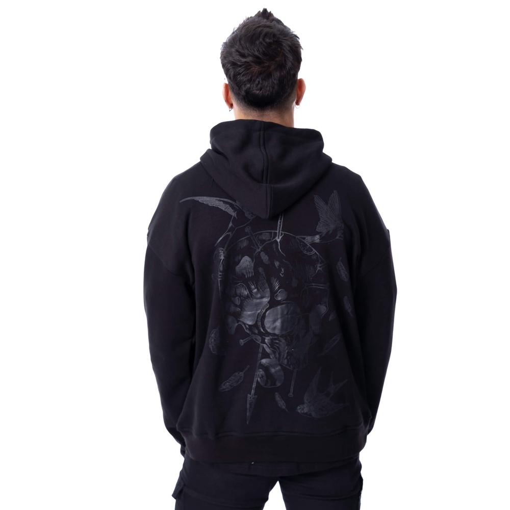 Chemical Black - Ash Vale Hoodie - Black